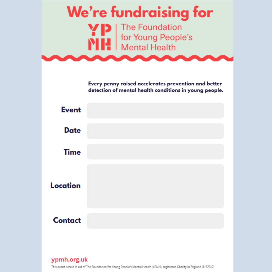 fundraising event poster